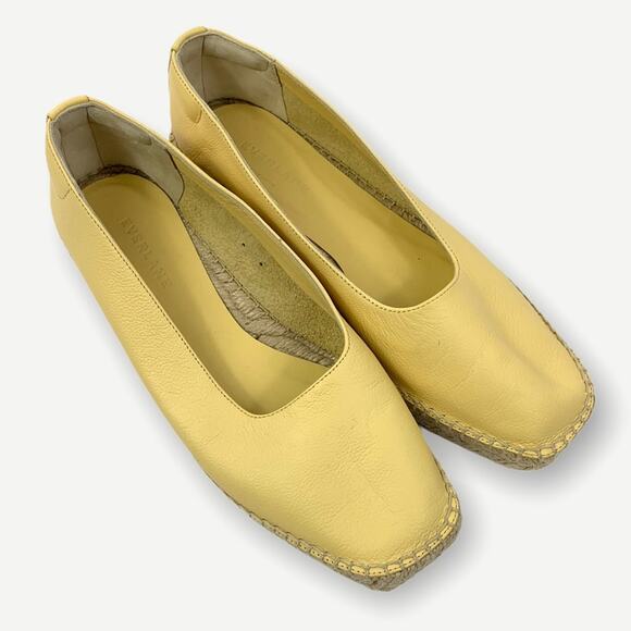 Everlane The Espadrille Leather Wedge Loafer Size 8.5 - Picture 11 of 11